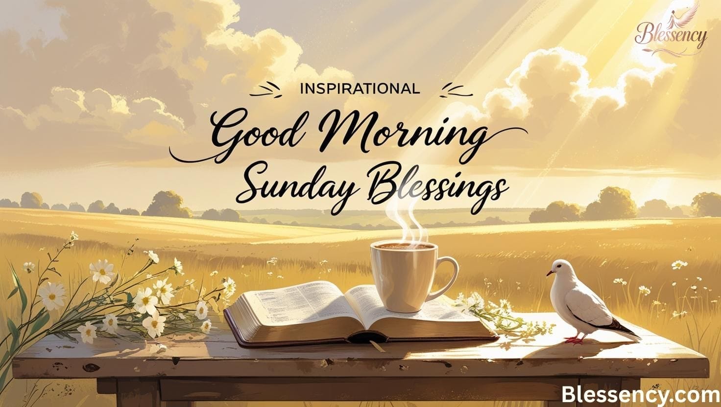 100 Emotional “Inspirational Good Morning Sunday Blessings” Quotes & Wishes