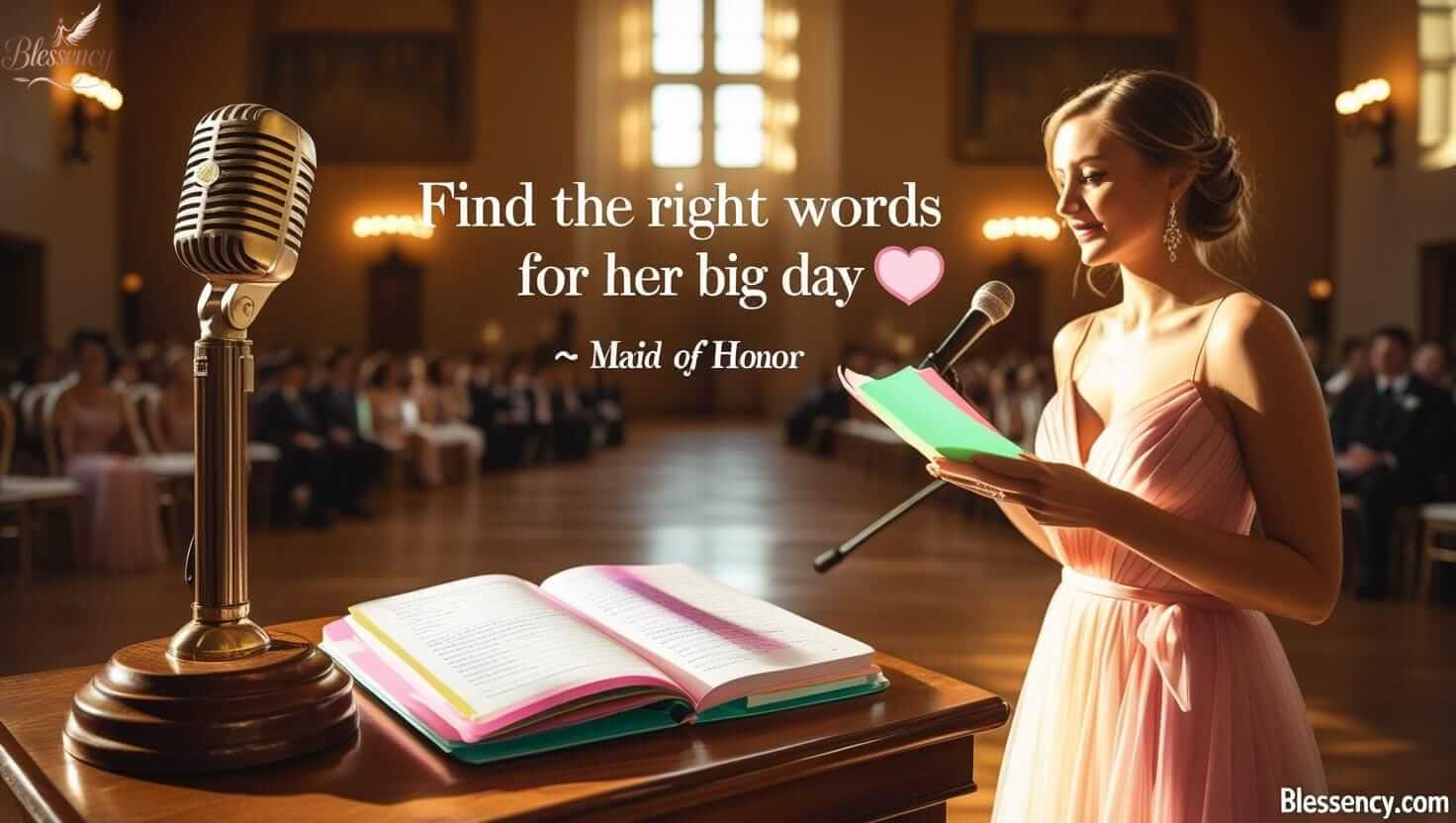 Maid of Honor Speech Guide: Templates, Examples & Tips for Every Style